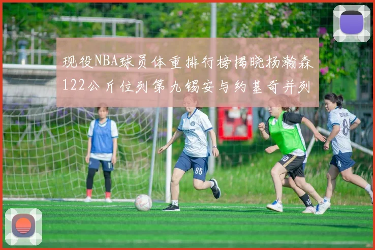 现役NBA球员体重排行榜揭晓杨瀚森122公斤位列第九锡安与约基奇并列第三